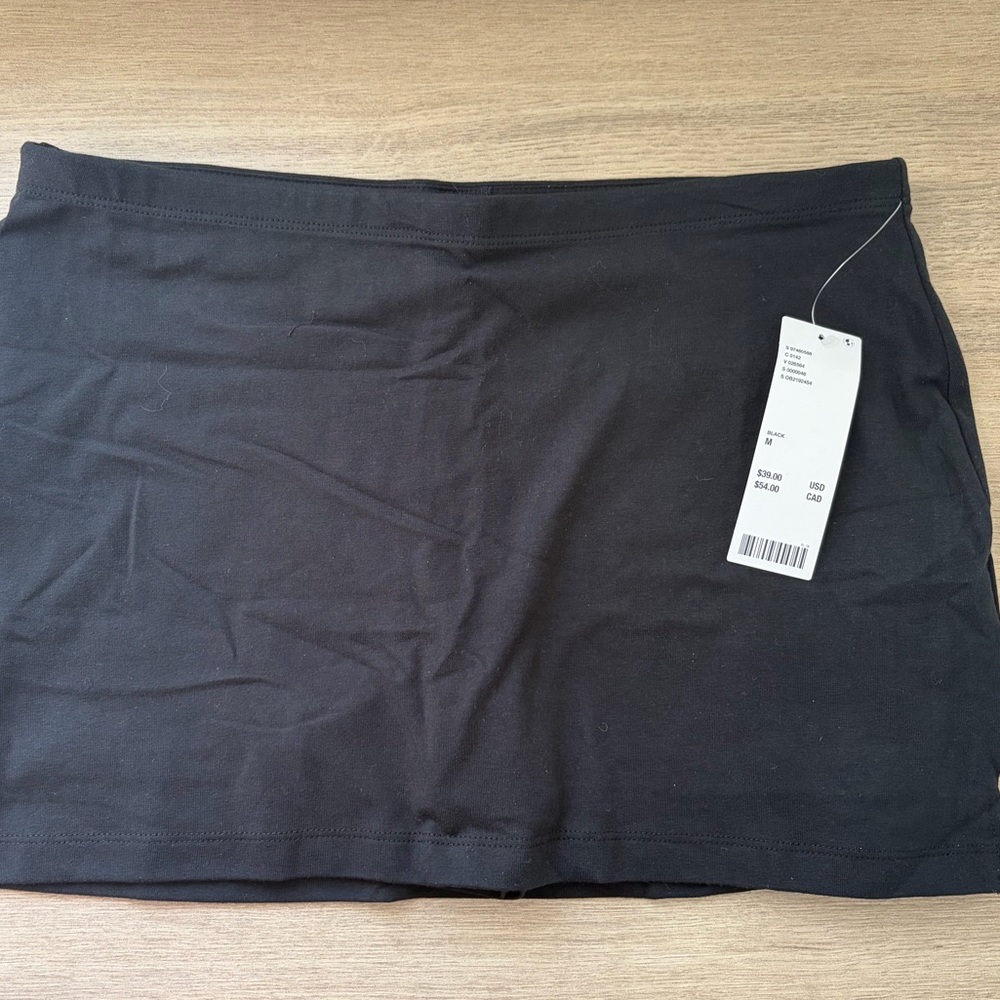 NWT Out From Under Black Bodycon Miniskort